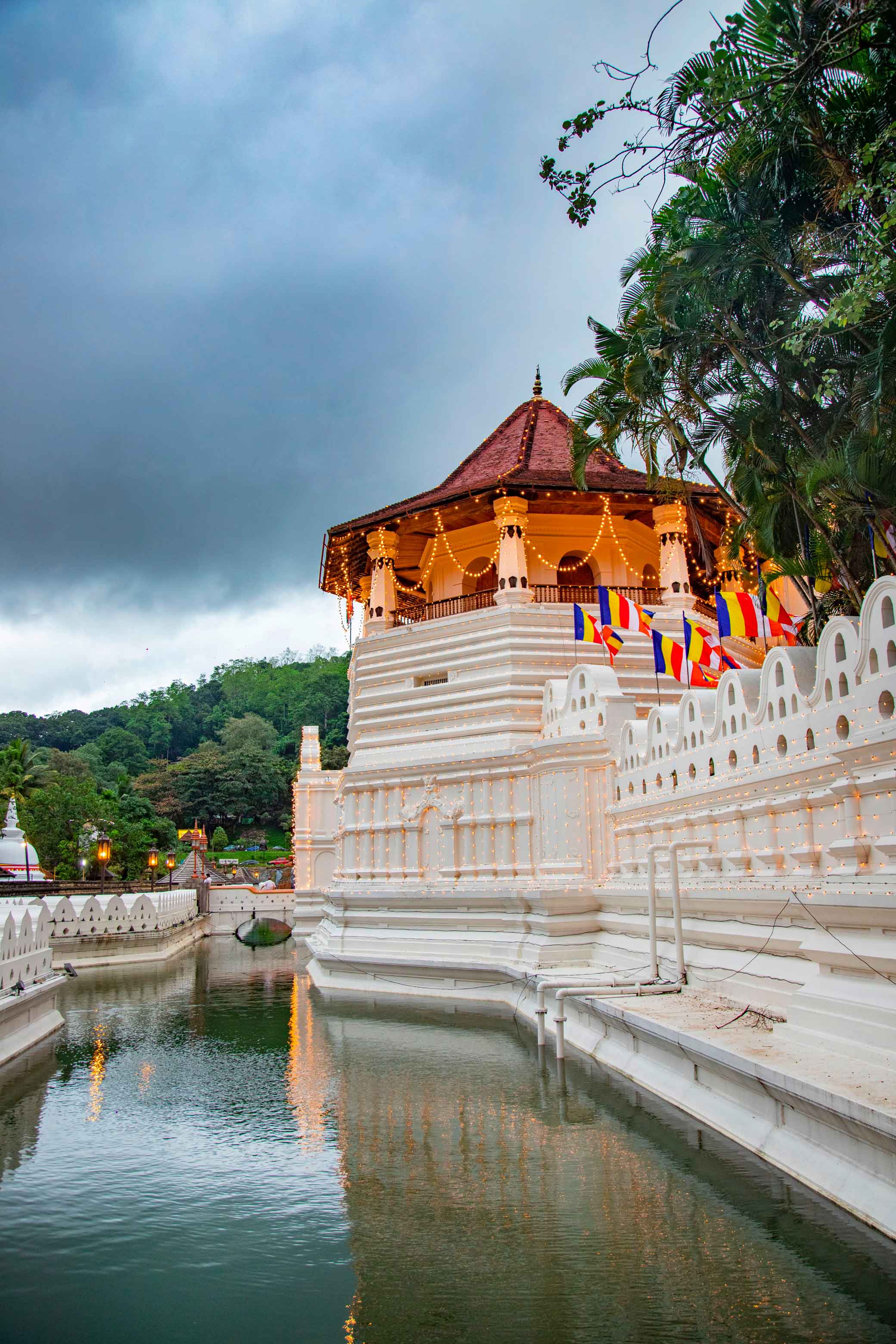 Temple of the Sacred Tooth Relic near Highland Grange Kandy